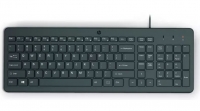 Teclado HP 150 Wired Keyboard Preto