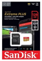 Cartão de Memória 128GB Sandisk Extreme Plus SDSQXBD-128G-GN6MA 200MB/s