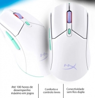 Rato Gaming HyperX Pulsefire Haste 2 Branco
