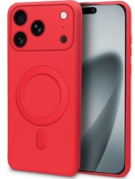 Capa Iphone 17 Pro Magsafe Vermelha