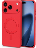 Capa Iphone 17 Pro Max Magsafe Vermelho