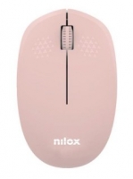 Rato Nilox Wireless 1000 Dpi Rosa