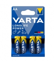Pilhas Alcalinas Varta LR6 (AA) Longlife (Pack 4)