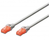 Cabo de Rede Ewent RJ45 U/UTP Cat.6 1 M Cinzento