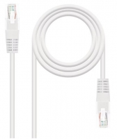 Cabo de Rede Nanocable RJ45 CAT.6 UTP AWG24 2m Branco