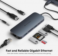 Hub 10 Portas HyperDrive Next USB C Hub for Mac, PC e Chromebook
