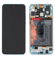 Touchscreen com Display e Bateria Huawei P30 Lite Breathing Crystal SERVICE PACK