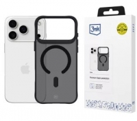 Capa Iphone 17 Pro 3MK SMOKE CASE Magcase Preto