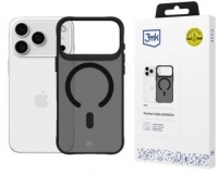 Capa Iphone 17 3MK SMOKE CASE Magcase Preto