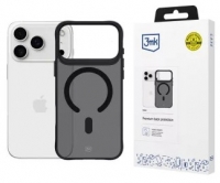 Capa Iphone 17 Pro Max 3MK SMOKE CASE Magcase Preto