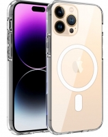 Capa Iphone 14 Pro Max Magsafe Transparente
