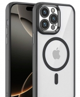 Capa Iphone 16 Pro Magsafe Border Preto