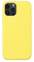 Capa Iphone 12 Pro Max Silicone Amarelo