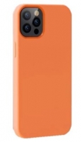 Capa Iphone 12 Pro Max Silicone Laranja