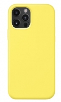 Capa Iphone 12 / Iphone 12 Pro Silicone Amarelo