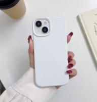 Capa Iphone 13 Mini Silicone Branco