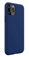 Capa Iphone 13 Pro Silicone Azul
