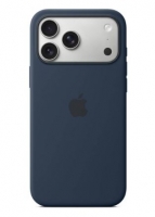 Capa Iphone 17 Pro Max Silicone Apple com MagSafe Meia-noite Original