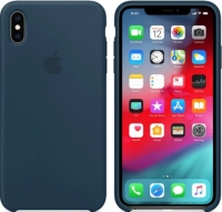 Capa Iphone XS Max Silicone Case MUJQ2ZM/A Pacific Green