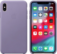 Capa Iphone XS Max Leather Case MVH02ZM/A Lilas