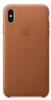 Capa Iphone XS Max Leather Case MRWV2ZM/A Castanho