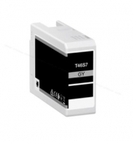 Tinteiro Epson T46S7 Singlepack Photo Ultrachrome Pro 10 Ink 25ml Pigmentada C13T46S700 Cinza Original