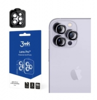 Protetor de Camara em Vidro Temperado Iphone 14 Pro, Iphone 14 Pro Max 3MK Violeta