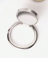 Anel de Suporte com Iman Prata em Blister