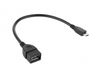 Adaptador OTG para Micro USB Preto