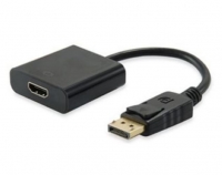 Cabo Adaptador DisplayPort para HDMI M/F Equip Preto
