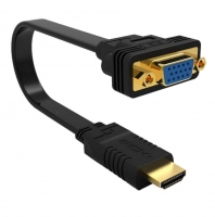 Cabo Conversor Ewent EW9869 HDMI-M para VGA-F 20cm Preto