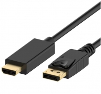 Cabo DisplayPort DisplayPort 1.2 Macho > HDMI Macho Ewent EC1433 5m preto