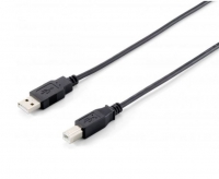 Cabo USB para Impressora 1.8m USB A / USB B Equip Preto