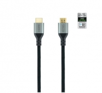 Cabo HDMI V2.1 Ultra High Speed A M/M 3 M Preto Certificado ULTRA Nanocable 10.15.8103