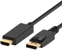 Cabo Adaptador DisplayPort para HDMI 1.2 Gold-plated EWENT EC1431 1.8m
