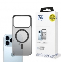 Capa Iphone 17 Pro Max 3MK Frosty Magcase Preto