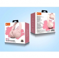 Headphones Deepbass R12 Wireless Stereo Rosa