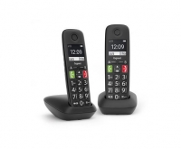 Telefone Fixo Gigaset E290 DUO Preto