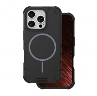 Capa Iphone 16 Pro DEFENDER 2 em 1 Mag Case Preto