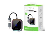 Adaptador Carplay Rixus RXCP05 Wireless Metalic Gray