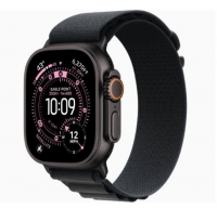 Apple Watch Ultra 3 GPS + Cellular 49mm Titânio Preto com Bracelete Alpine Band M Preto
