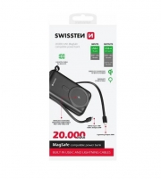 PowerBank SWISSTEN Magsafe 20.000mah com Cabo