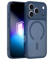 Capa Iphone 17 Pro Max 3MK Misty Magcase Azul