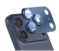 Protetor de Camara Iphone 17 Pro Max em Aluminio Azul