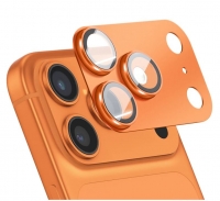 Protetor de Camara Iphone 17 Pro Max em Aluminio Laranja