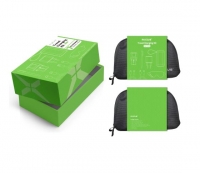 Kit Viagem Rixus RXTP01 Carregador 33W + Cabos USB-C + Cabo Lightning + Powerbank 10000mAh