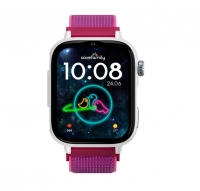 Relogio para Crianças SaveFamily SaveWatch Plus 2 com GPS e Chamadas Branco Fabric Framboesa