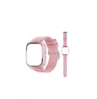 Bracelete SmartWatch SaveFamily Enjoy Silicone Rosa