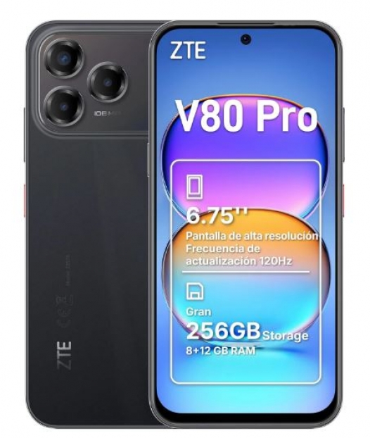ZTE Blade V80 Pro 4G 8GB/256GB Dual Sim Black