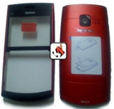 Capa Nokia X2-01 Frente e Tampa Bateria Vermelha Original